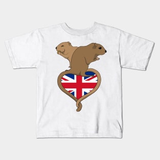 Gerbil United Kingdom (light) Kids T-Shirt